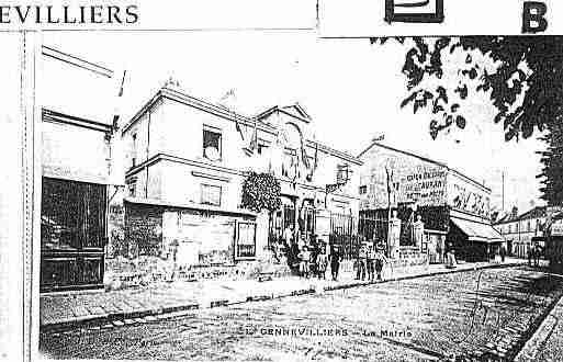 Ville de GENNEVILLIERS Carte postale ancienne