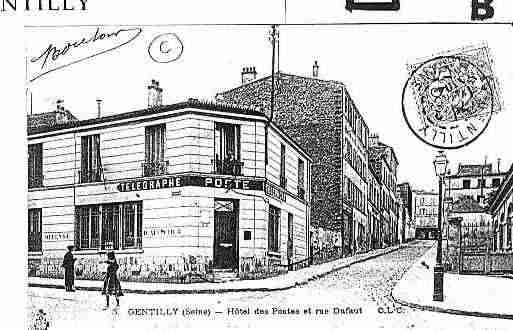 Ville de GENTILLY Carte postale ancienne