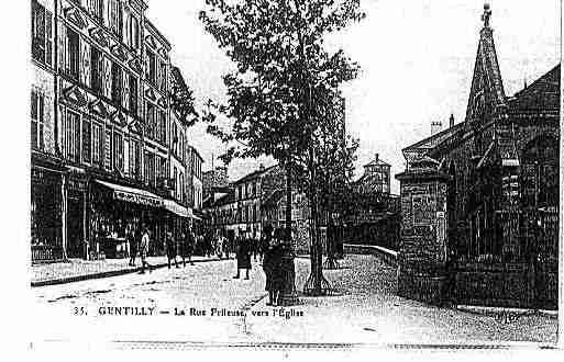 Ville de GENTILLY Carte postale ancienne