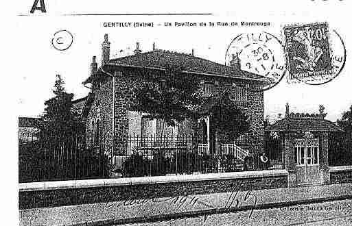 Ville de GENTILLY Carte postale ancienne