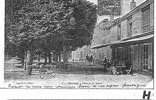 Ville de GOURNAYSURMARNE Carte postale ancienne