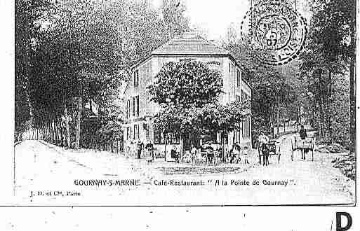 Ville de GOURNAYSURMARNE Carte postale ancienne