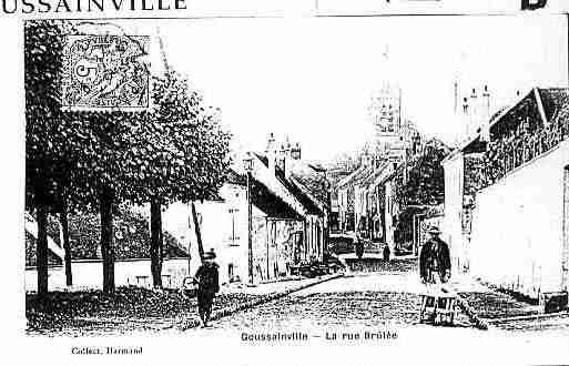 Ville de GOUSSAINVILLE Carte postale ancienne