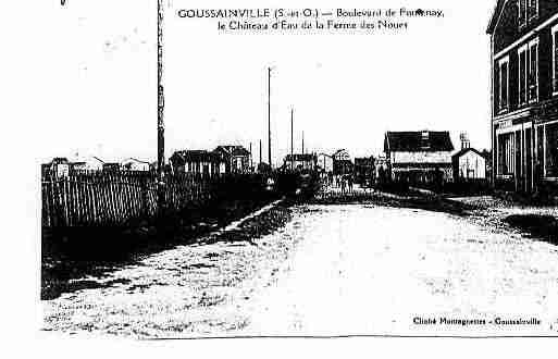 Ville de GOUSSAINVILLE Carte postale ancienne