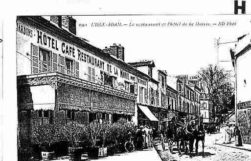 Ville de ISLEADAM(L\') Carte postale ancienne