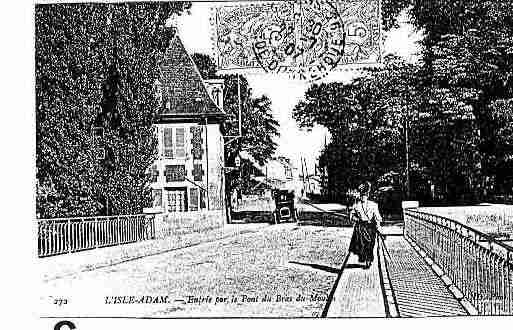 Ville de ISLEADAM(L\') Carte postale ancienne