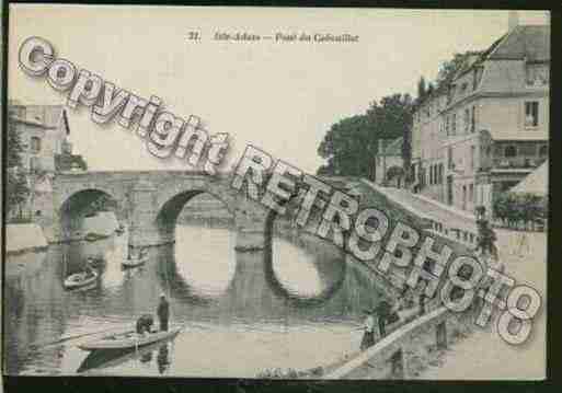 Ville de ISLEADAM(L\') Carte postale ancienne