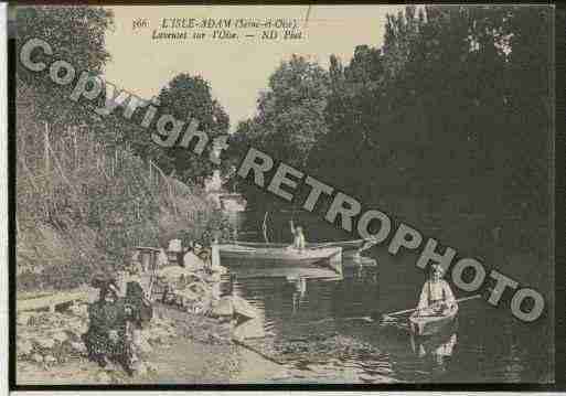 Ville de ISLEADAM(L\') Carte postale ancienne