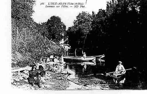 Ville de ISLEADAM(L\') Carte postale ancienne