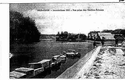 Ville de ISLEADAM(L\') Carte postale ancienne