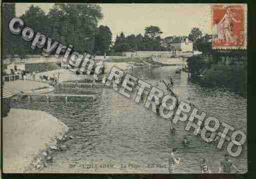 Ville de ISLEADAM(L\') Carte postale ancienne