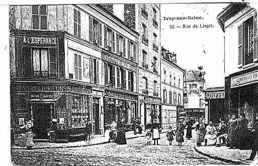 Ville de IVRYSURSEINE Carte postale ancienne