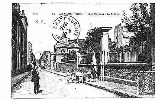 Ville de LEVALLOISPERRET Carte postale ancienne