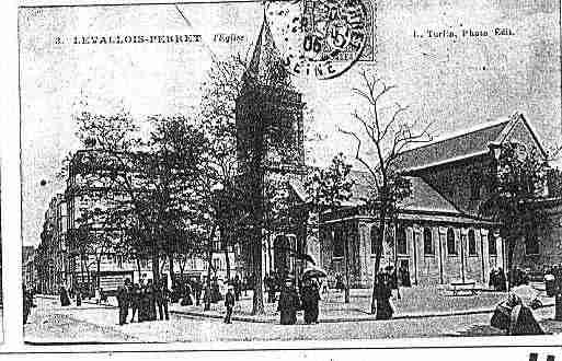 Ville de LEVALLOISPERRET Carte postale ancienne