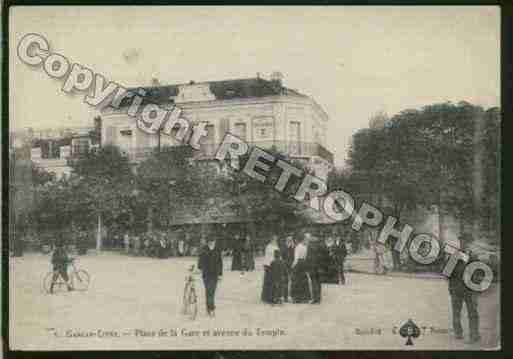 Ville de LIVRYGARGAN Carte postale ancienne