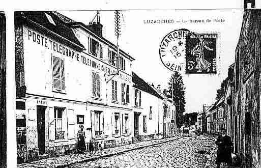 Ville de LUZARCHES Carte postale ancienne