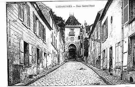 Ville de LUZARCHES Carte postale ancienne