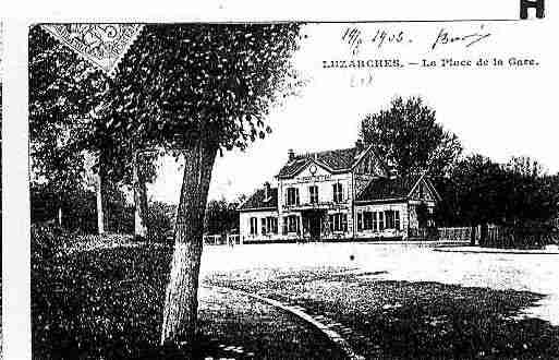 Ville de LUZARCHES Carte postale ancienne