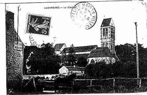 Ville de LUZARCHES Carte postale ancienne