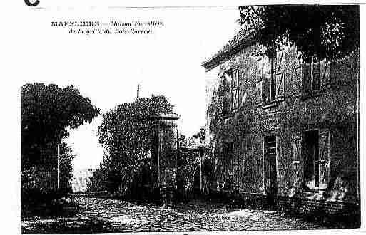 Ville de MAFFLIERS Carte postale ancienne