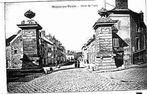 Ville de MAGNYENVEXIN Carte postale ancienne