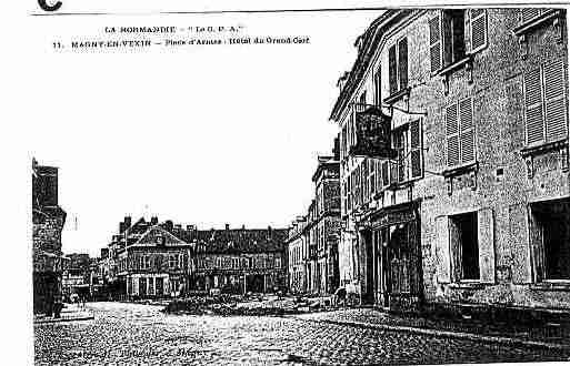 Ville de MAGNYENVEXIN Carte postale ancienne