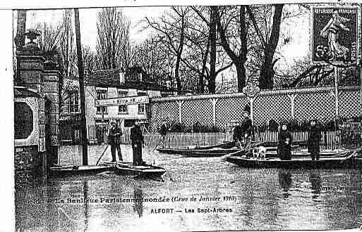 Ville de MAISONSALFORT Carte postale ancienne