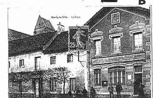 Ville de MARLYLAVILLE Carte postale ancienne