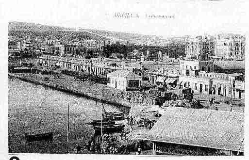 Ville de MELILLA Carte postale ancienne