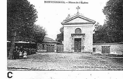 Ville de MONTFERMEIL Carte postale ancienne