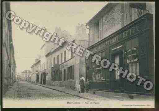 Ville de MONTLIGNON Carte postale ancienne