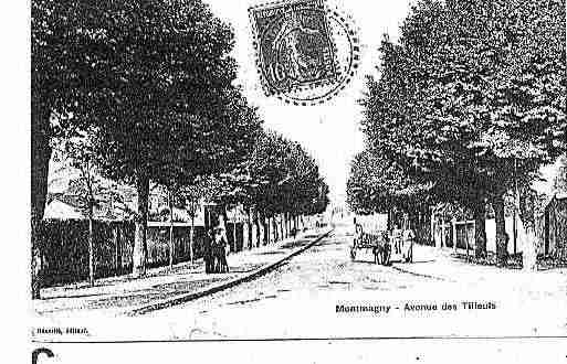 Ville de MONTMAGNY Carte postale ancienne