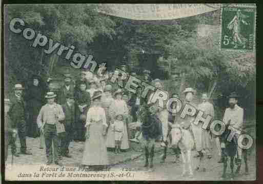 Ville de MONTMORENCY Carte postale ancienne