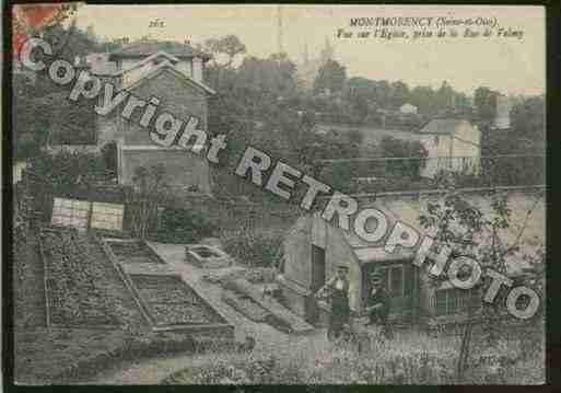 Ville de MONTMORENCY Carte postale ancienne