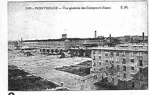 Ville de MONTROUGE Carte postale ancienne