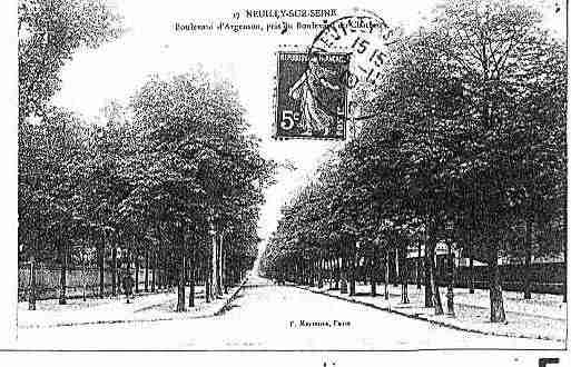 Ville de NEUILLYSURSEINE Carte postale ancienne