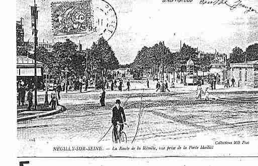 Ville de NEUILLYSURSEINE Carte postale ancienne