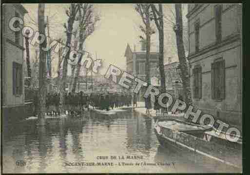 Ville de NOGENTSURMARNE Carte postale ancienne