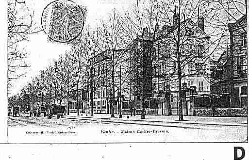 Ville de PANTIN Carte postale ancienne