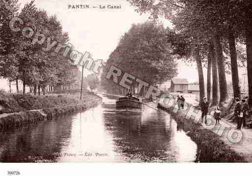 Ville de PANTIN Carte postale ancienne