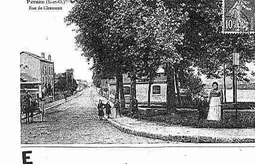 Ville de PERSAN Carte postale ancienne