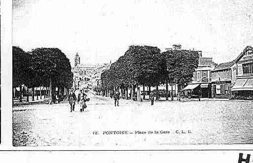 Ville de PONTOISE Carte postale ancienne