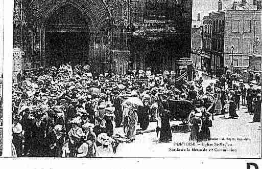 Ville de PONTOISE Carte postale ancienne