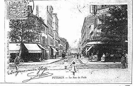 Ville de PUTEAUX Carte postale ancienne