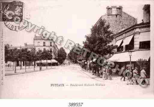 Ville de PUTEAUX Carte postale ancienne