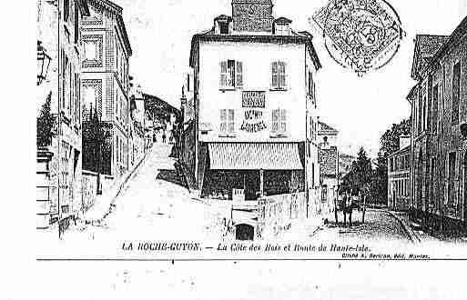 Ville de ROCHEGUYON(LA) Carte postale ancienne