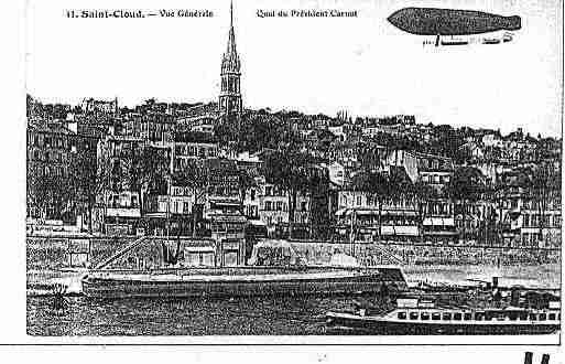 Ville de SAINTCLOUD Carte postale ancienne