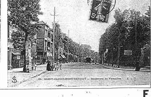 Ville de SAINTCLOUD Carte postale ancienne