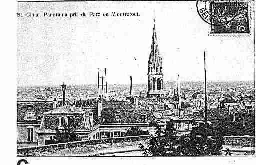 Ville de SAINTCLOUD Carte postale ancienne