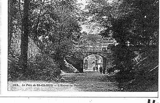 Ville de SAINTCLOUD Carte postale ancienne